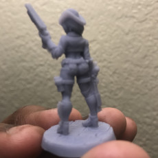 Picture of print of Irvina - From Wasteland - 32mm - DnD -