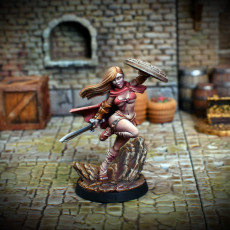 Picture of print of Crescendia - Greek Warrior - 32mm - DnD -
