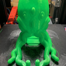 Picture of print of Cthulhu Dice tower