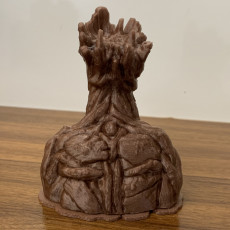 Picture of print of Groot Bust