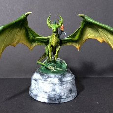 Picture of print of Green Dragon