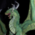 Green Dragon print image