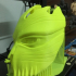 Half Hollow Mask -  3D print model print image