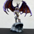 Demon Hunter pre-supported (World of Warcraft, fan art) print image