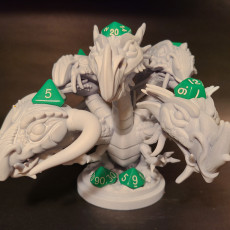 Picture of print of Polychromatic Dragon Dice Holder/ Chibi Head This print has been uploaded by Brad Chambers