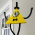 Bill Cipher from Gravity Falls print image