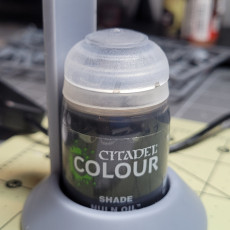 Picture of print of Citadel paint pot holder