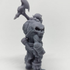 Picture of print of Orc Warrior This print has been uploaded by Miniatures Of Madness