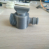 3/4 valve with quick coupler for the garden. image