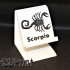 Scorpio zodiac Phone stand image