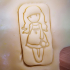 Doll cookie cutter image