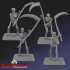 Classic Skeletons w/ Scythes x4 image