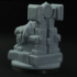 Dwarven King Miniature - pre-supported image