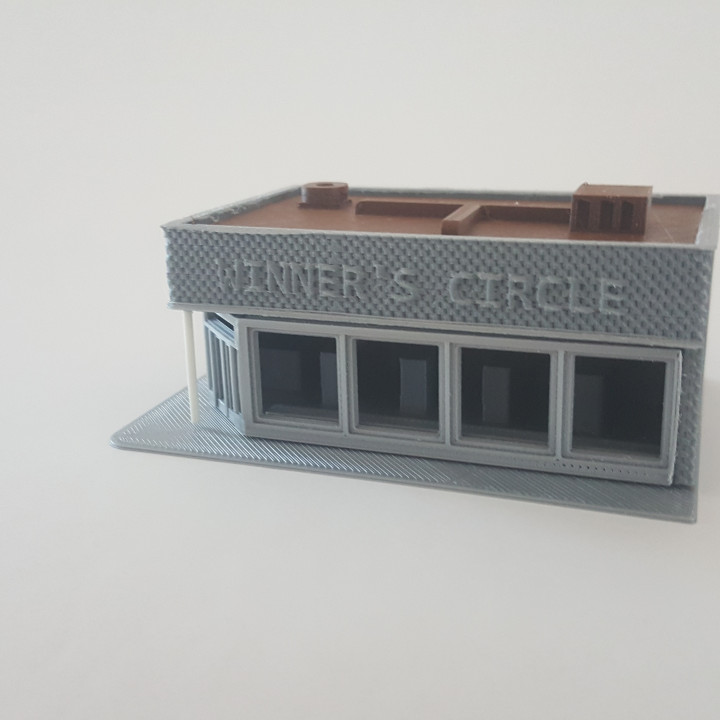 N-Scale Speed Shop/Store