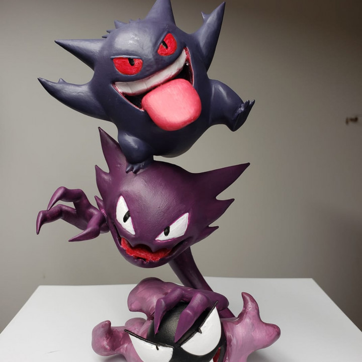 3D Print of Ghost Pokemon! by bryanklemm