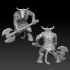Minotaur warrior with twohanded axe image