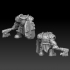 ork warrior armored with axe and sheld image