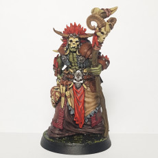 Picture of print of ORC SHAMAN