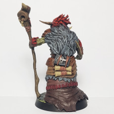Picture of print of ORC SHAMAN
