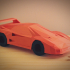 Low Poly Ferrari F40 image