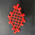 PolyPanel2 rhombus with diagonal mesh image