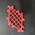 PolyPanel2 rhombus with diagonal mesh image