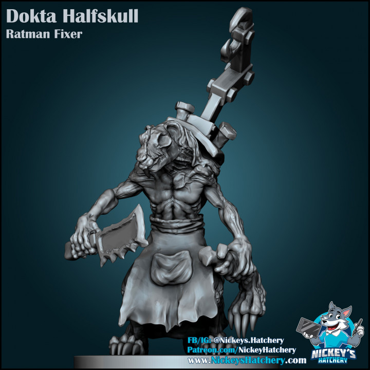 Dokta Halfskull, Flesh Forgers Fixer's Cover
