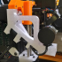 MS Studio WebCam mount for Prusa MK3/2.5 X-Axis with cable management image