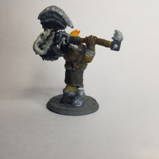 Picture of print of Dwarf Warrior