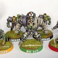 Picture of print of Eternals Team 16 miniatures Fantasy Football 32mm