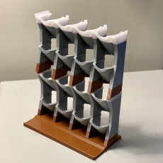Picture of print of Army Painter / Vallejo modular stackable paint stand