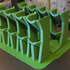 Picture of print of Army Painter / Vallejo modular stackable paint stand