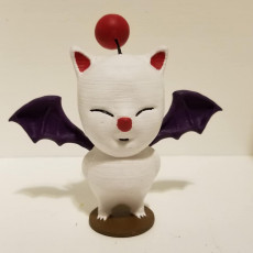 Picture of print of Final Fantasy Moogle