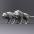 Wolf Miniature (Pre-Supported) image