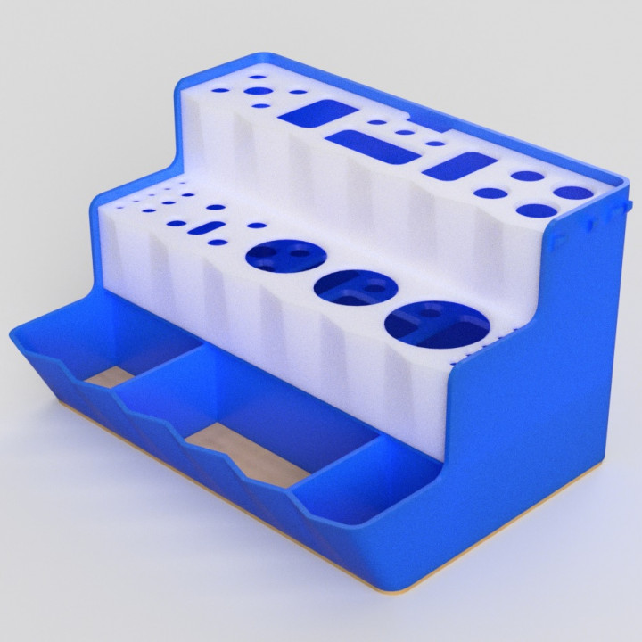 945 udvande beskyldninger 3D Printable Tools holder for 3D printer maintenance by imakina