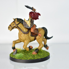 Picture of print of Amazon Horse Riders - 2 Units + Horses (AMAZONS! Kickstarter)