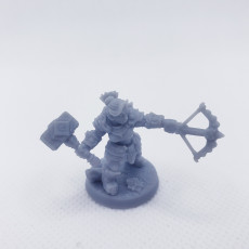Picture of print of COMPLETE Dwarven Oathbreakers (presupported)