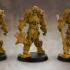 Skeletal Knight (multiple build options) - 32mm scale miniature with supports image