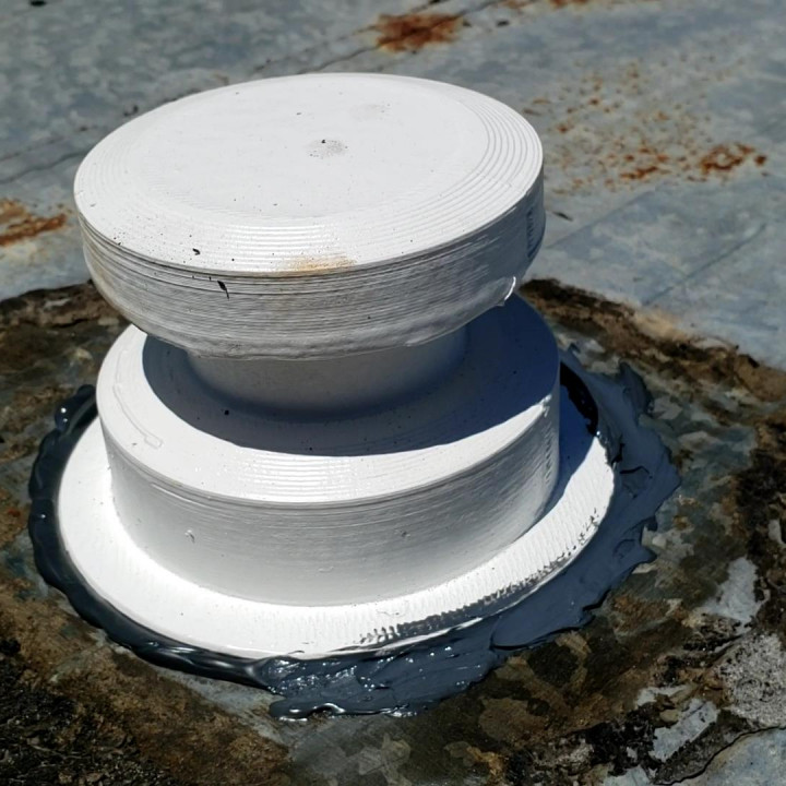 Mobile Home Roof Cap