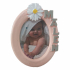 Photo frame MALEN oval 30x40 with daisy image