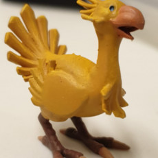 Picture of print of Final Fantasy Chocobo