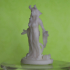 Tiefling Sorceress Type A w/ Modular Hands (Presupported) print image