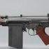 L1A1  SLR Rifle - scale 1/4 print image
