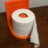 Toilet Paper Holder (STL w/o words) image