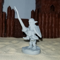 Picture of print of Goblin Knight - Jouster