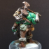 FREE - Orc Barbarian - 32mm scale miniature with supports print image
