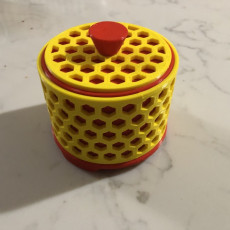 Picture of print of Round Hexagon Box