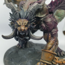 Picture of print of Ashen Manticore