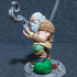 Garaldir - Dwarf Witcher - 32mm - DnD - print image