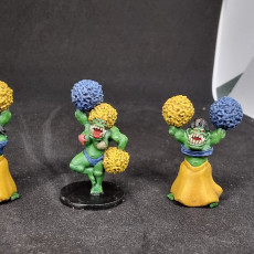 Picture of print of Orc Cheerleaders